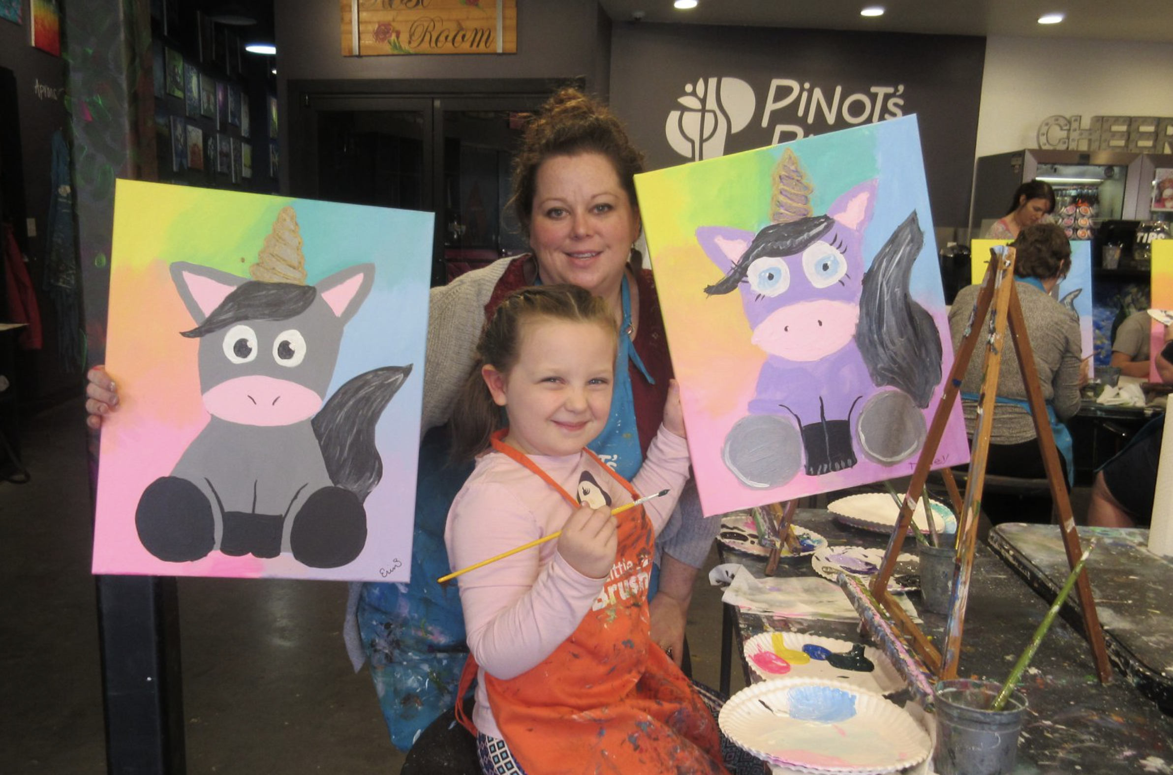 Little Brushes classes every Tuesday this summer!